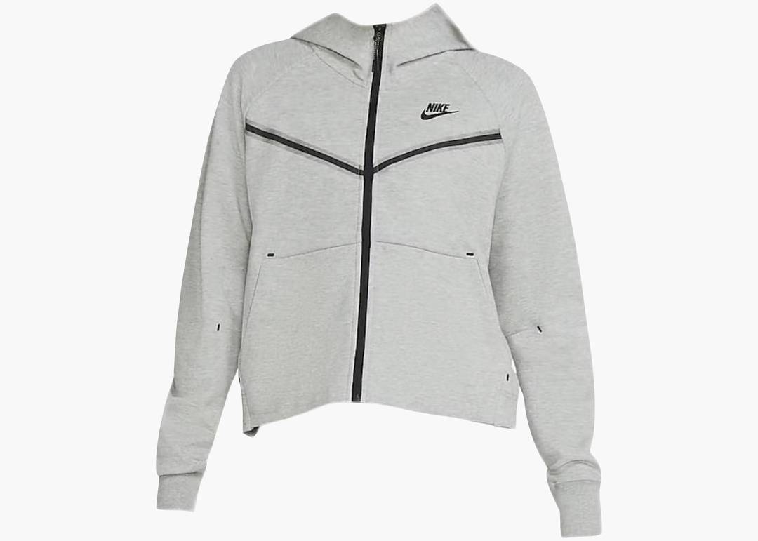 Nike Sportswear Tech Fleece Pull Over Hoodie Dark Grey Heather/Black Men's  - SS22 - US