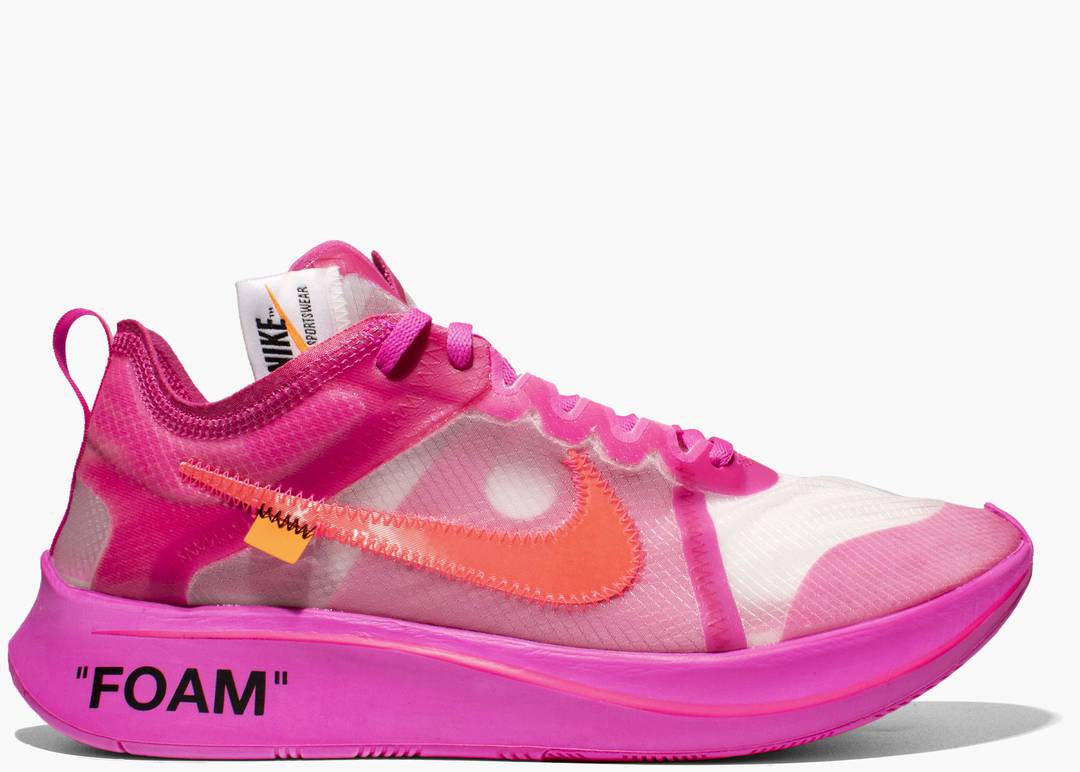 zoom fly off white pink