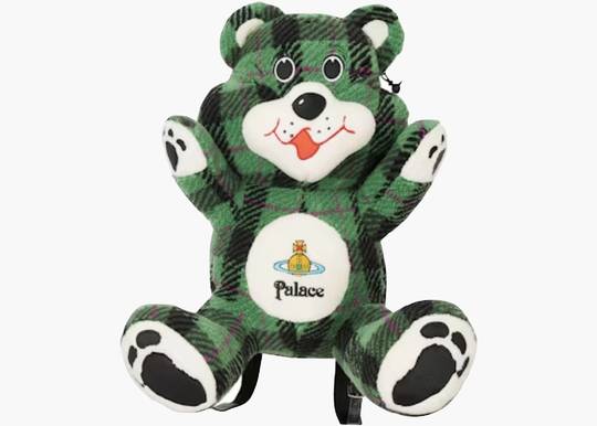 Palace x Vivienne Westwood Teddy Bag Green Tartan PWTBGThype clothinga limited edition