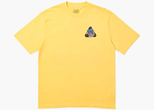 Palace Tri-Heads T-shirt Yellow