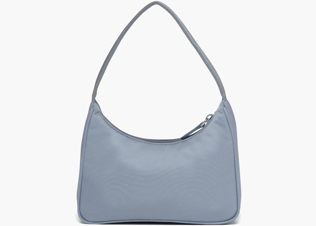 Prada Re-edition 2000 Nylon Mini Bag in Blue