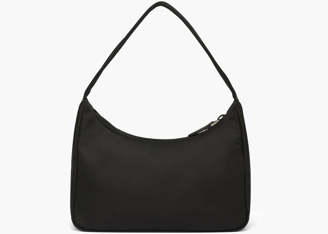 Prada Re-Edition 2000 Mini Bag Nylon Black in Nylon/Saffiano Leather with  Silver-tone - US