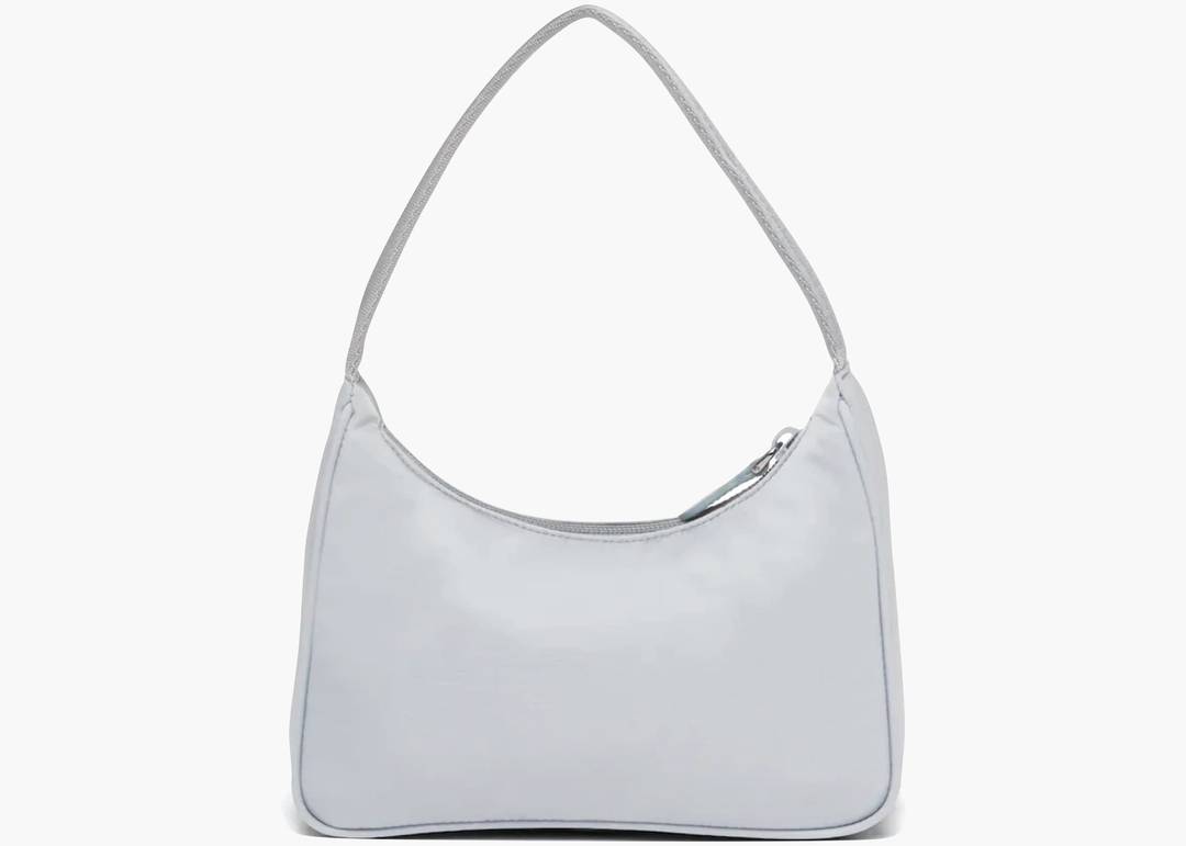 Prada Re-Edition 2000 Re-Nylon Mini Bag Cornflower Silver-tone Prada Re-Edition 2000 Re-Nylon Mini Bag Cornflower Silver-tone