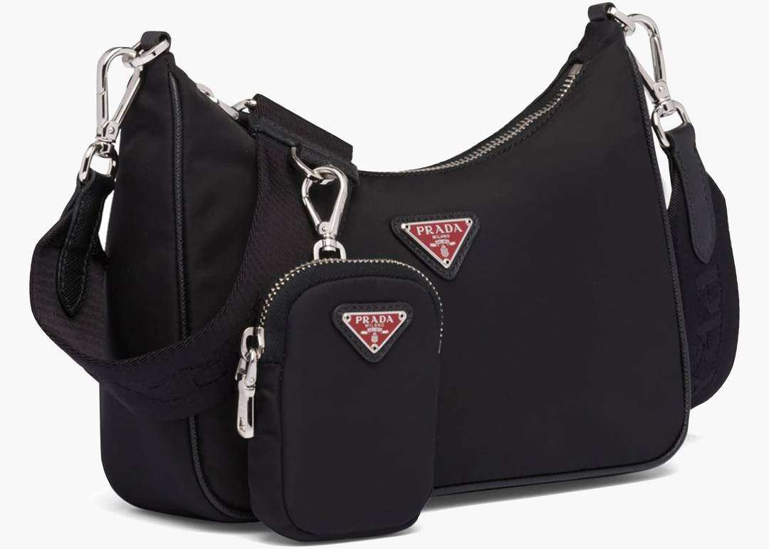 Prada Re-Edition 2005 Re-Nylon Shoulder Bag with Metal Hardware – EliteLaza