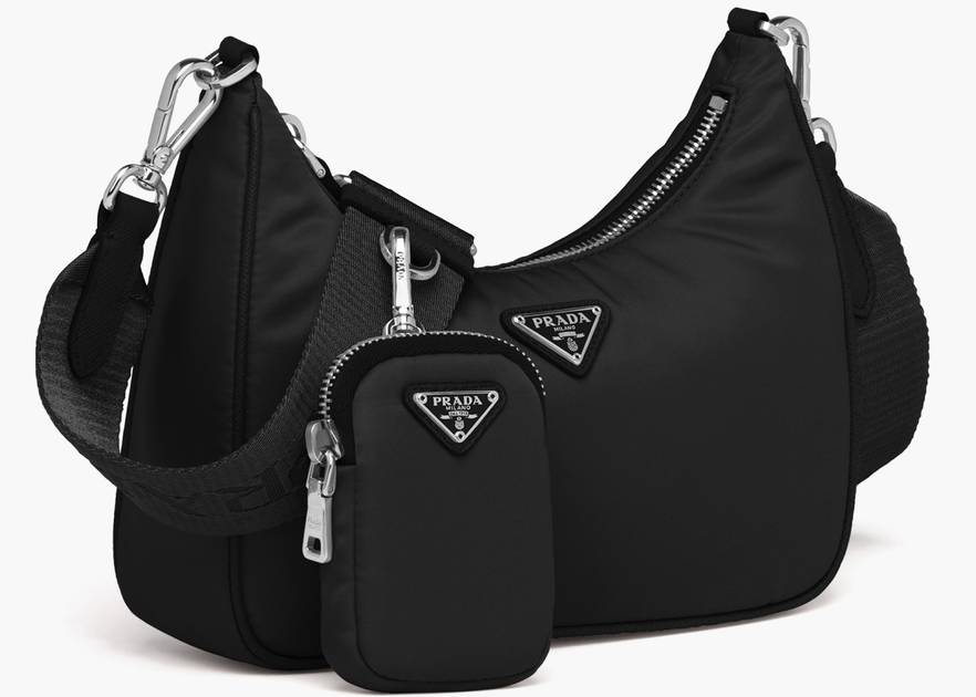 Prada Re-edition 2005 Shoulder Bag Nylon Black