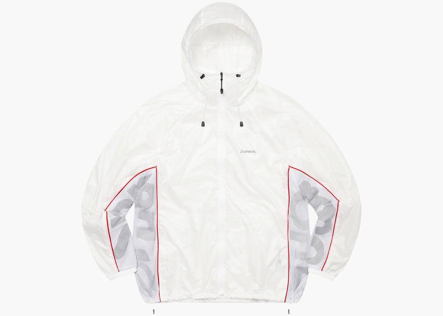 Supreme Ripstop Hooded Windshell White | Hype Clothinga