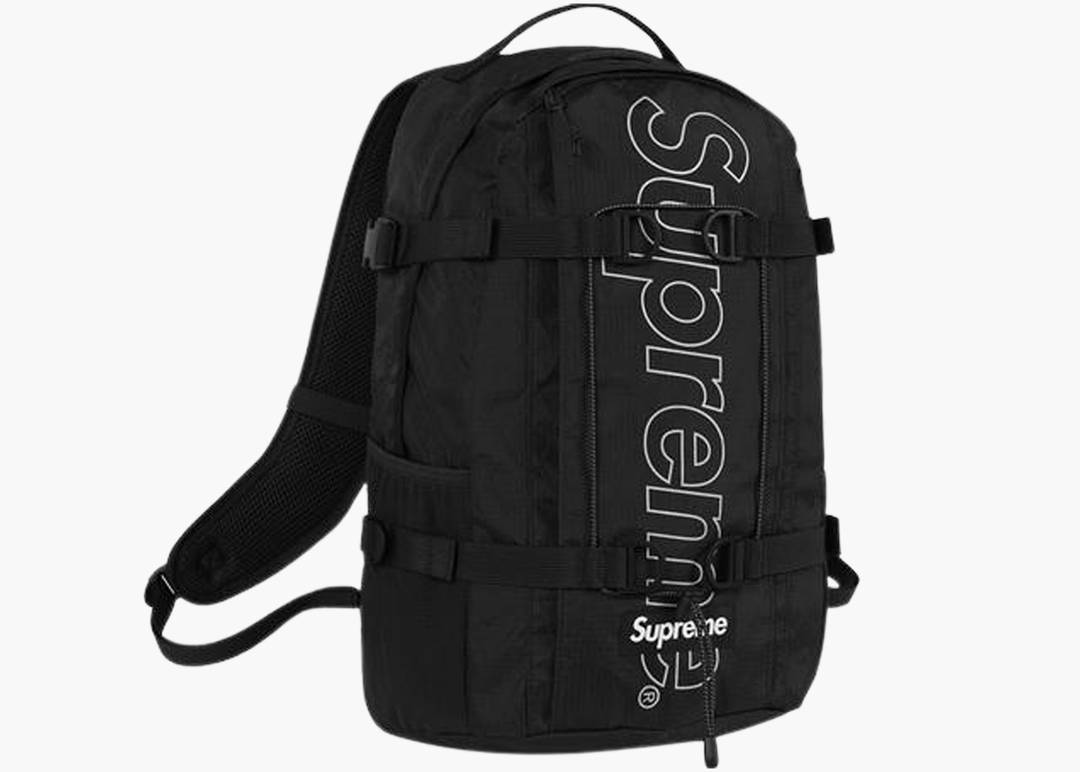 Supreme Backpack Black Fw18 | Hype Clothinga