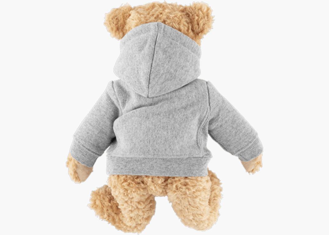 Supreme Steiff Teddy Bear With Gray Box Logo Hoodie