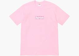 Supreme Box Logo Bandana Tee Pink | Hype Clothinga