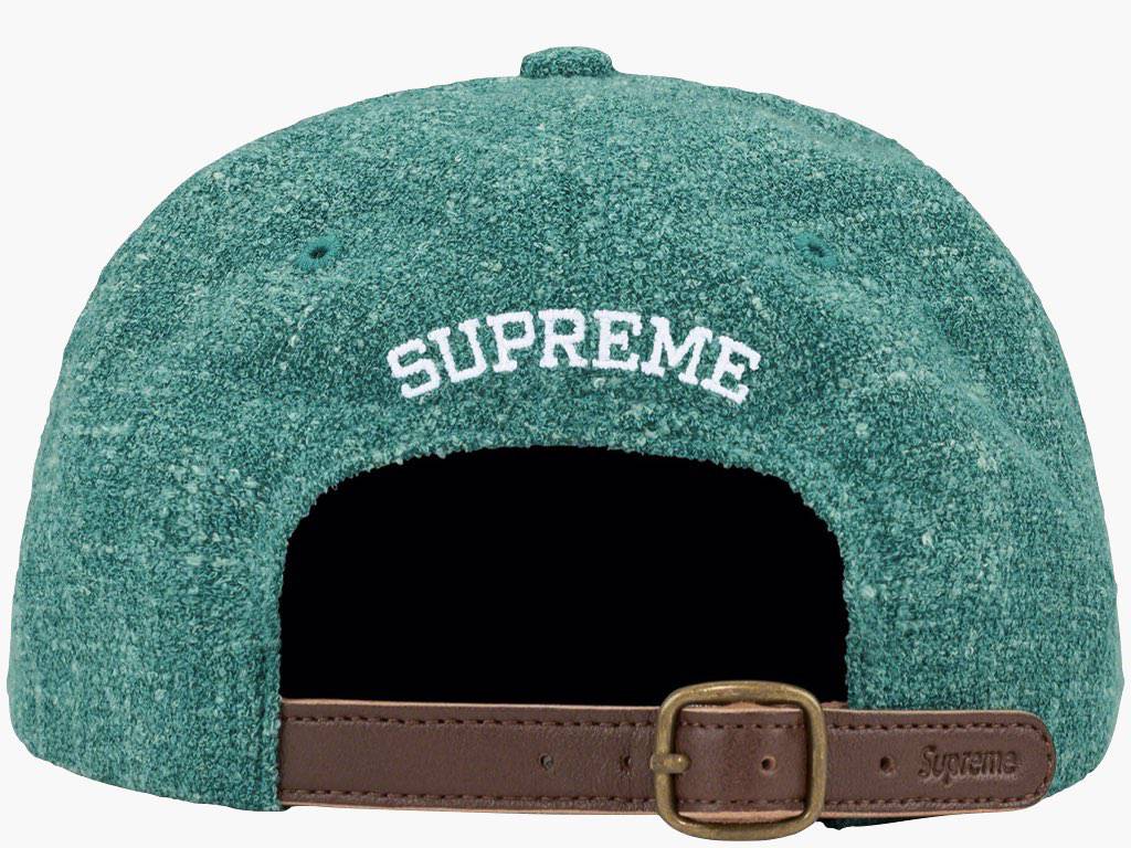 Supreme Terry S Logo 6-Panel Teal | Hype Clothinga