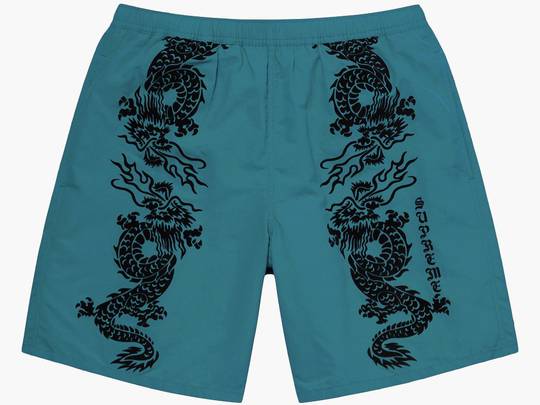 Supreme Dragon Water Short Red