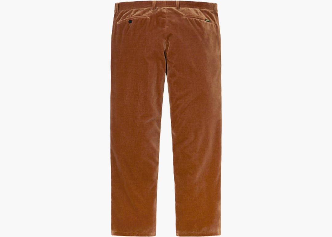 Supreme Velvet Trouser Brown