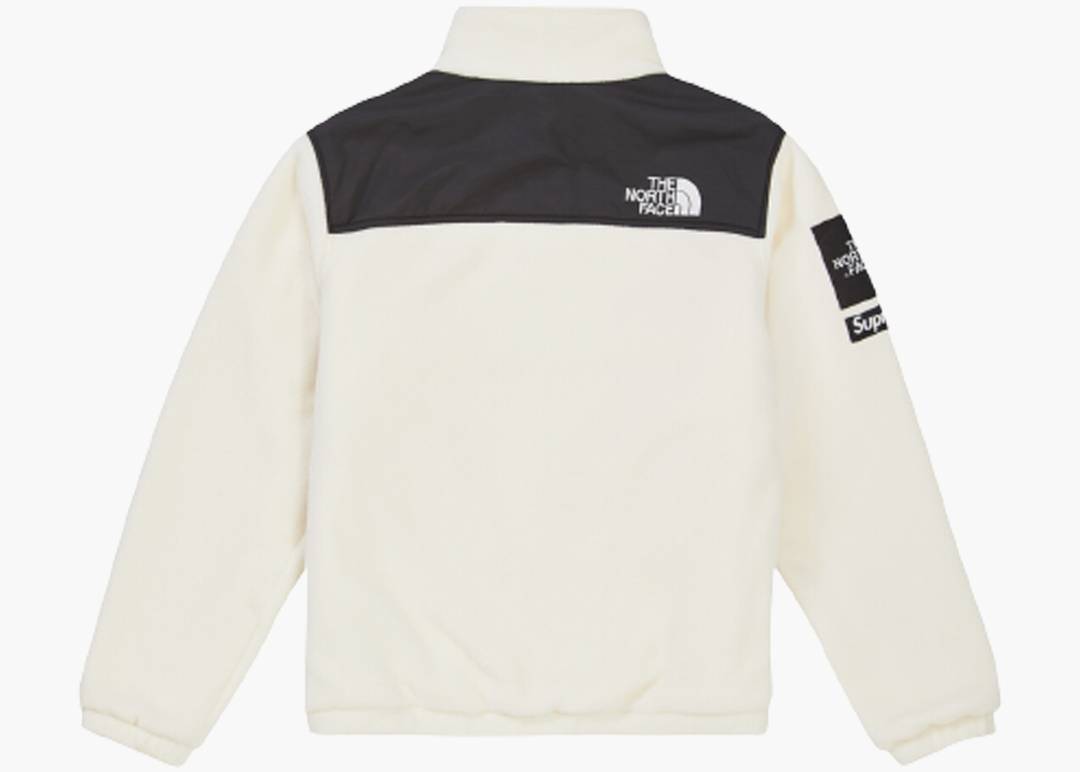 Supreme X The North Face Expedition Fleece Jacket White