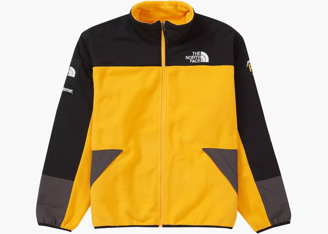 Supreme X The North Face Rtg Fleece Jacket Gold