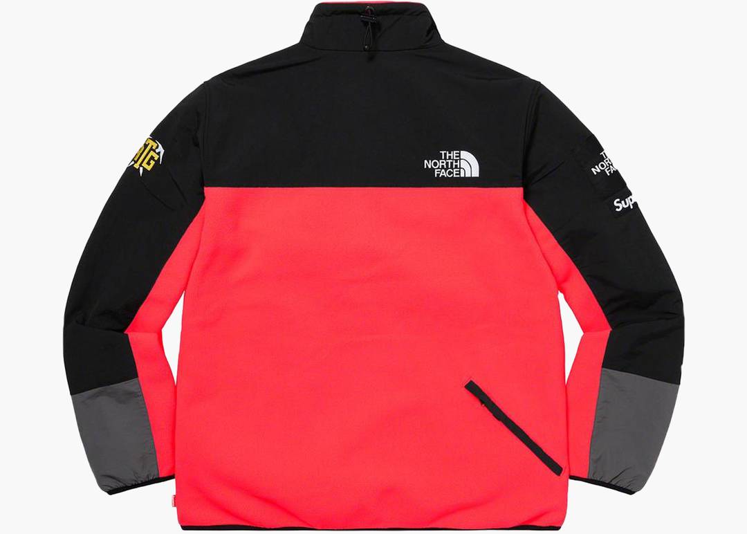Supreme X The North Face Rtg Fleece Jacket Red