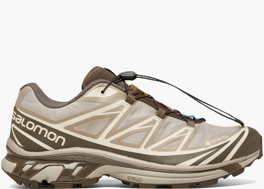 Salomon XT-6 Gore-Tex Vintage Khaki | Hype Clothinga