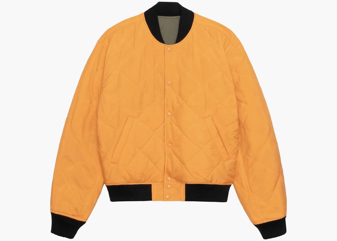 Stussy x Nike Reversible Varsity Jacket Medium Olive/Bright Stussy x Nike Reversible Varsity Jacket Medium Olive/Bright