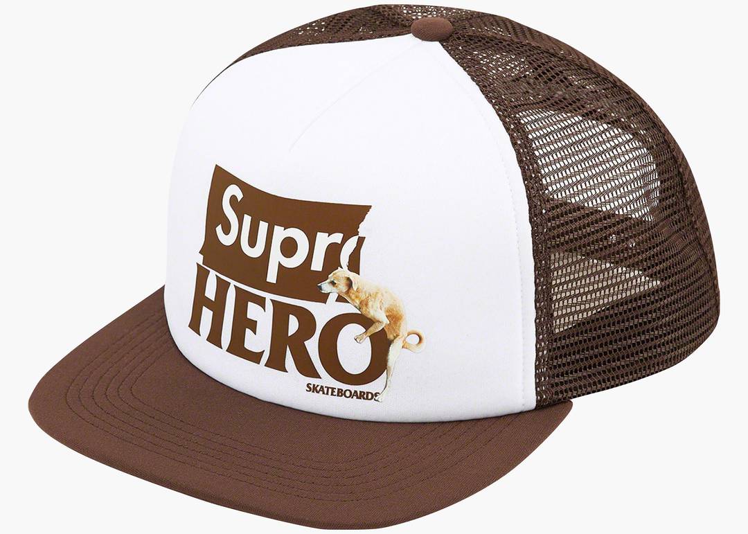 Supreme ANTIHERO Mesh Back 5-Panel Brown | Hype Clothinga