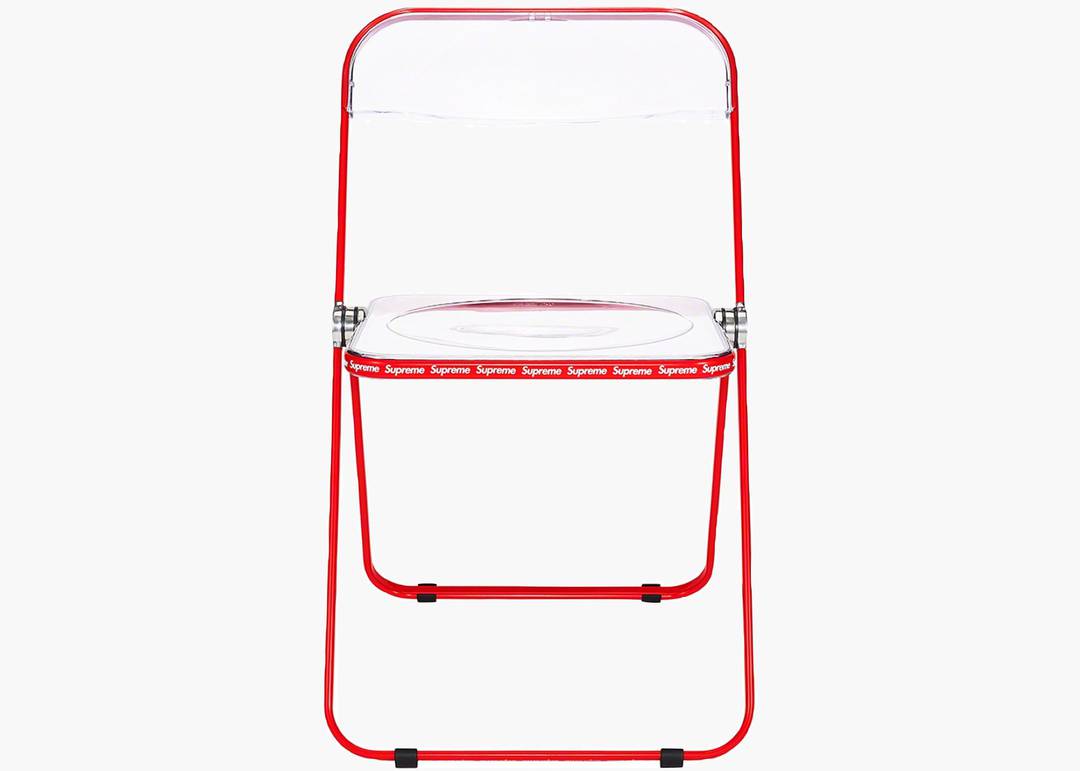 Supreme Anonima Castelli Plia Chair Red | Hype Clothinga