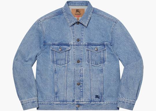 SupremeBurberry_Denim_Trucker_ SupremeBurberry_Denim_Trucker_