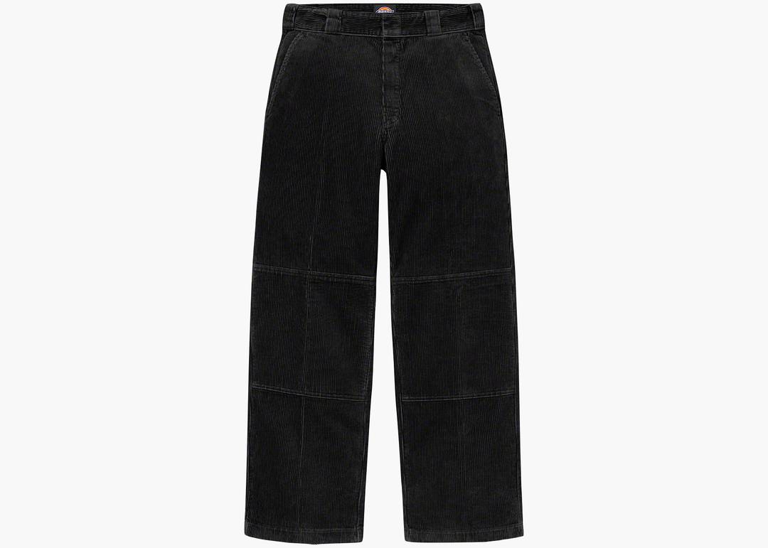 Supreme Dickies Double Knee Corduroy Work Pant Black Men Supreme Dickies Double Knee Corduroy Work Pant Black Men