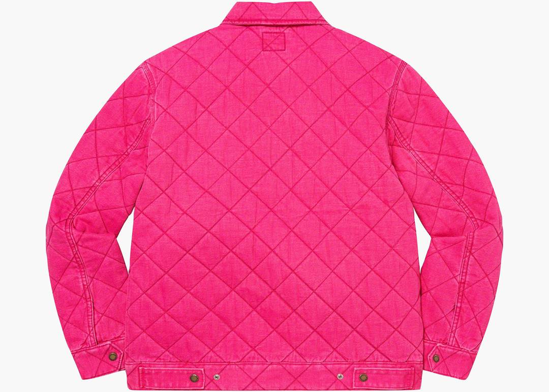 Supreme Dickies Quilted Work Jacket Pink | Hype Clothinga