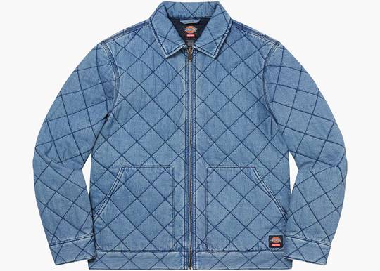 Supreme Dickies Quilted Work Jacket Denim | Hype Clothinga