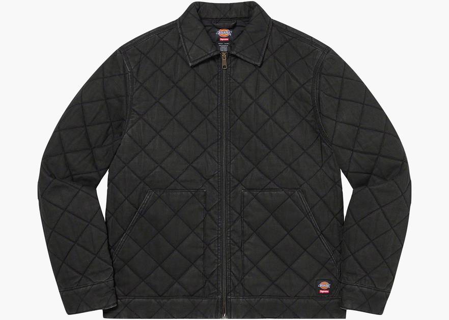 Supreme Dickies Quilted Work Jacket Black | Hype Clothinga