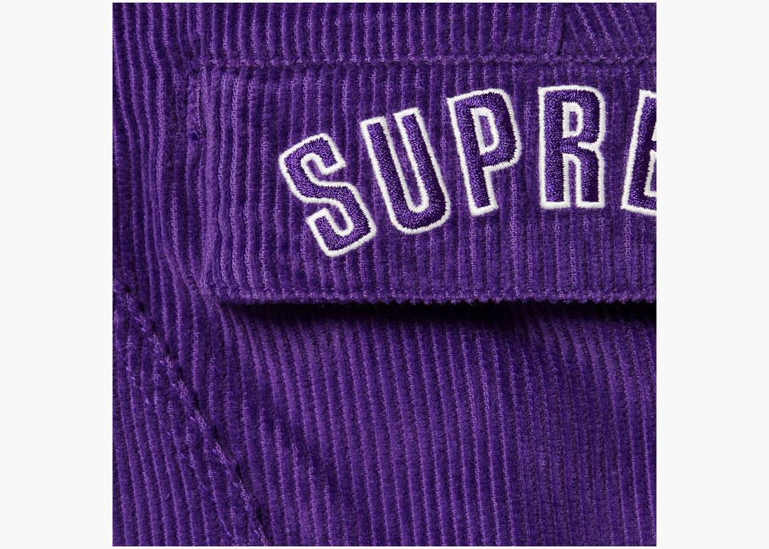 Supreme Nike Arc Corduroy Cargo Pant Purple | Hype Clothinga