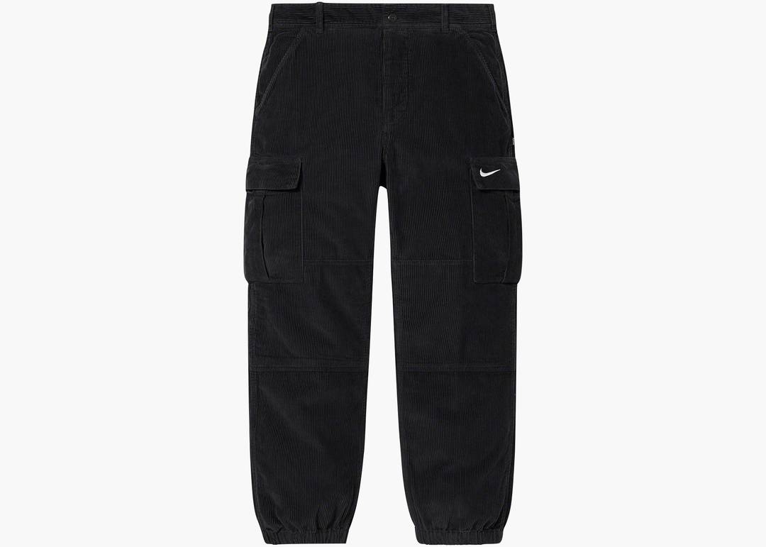 Supreme Nike Arc Corduroy Cargo Pant Black | Hype Clothinga