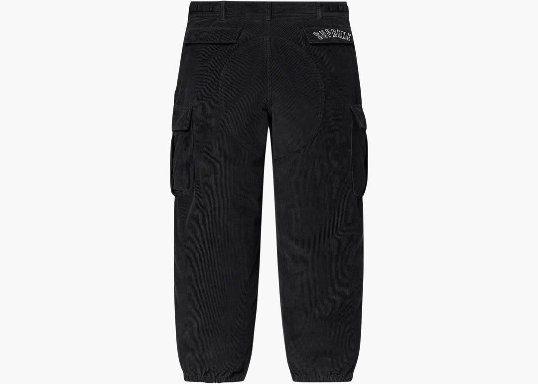 Supreme Nike Arc Corduroy Cargo Pant Black | Hype Clothinga