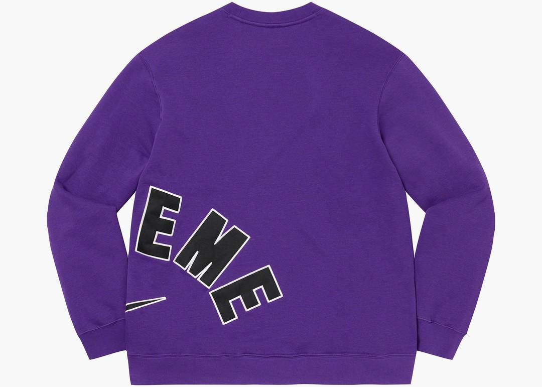 Supreme Nike Arc Crewneck Purple | Hype Clothinga