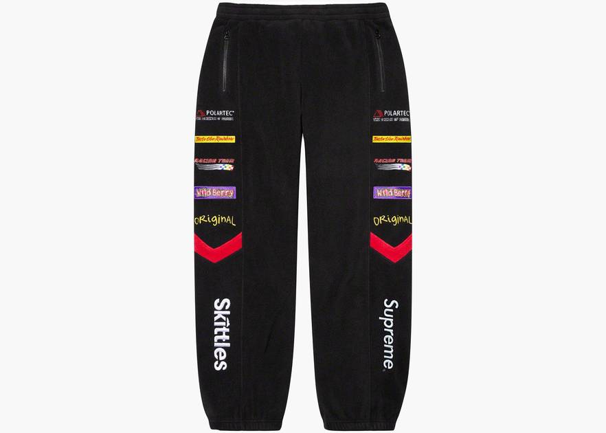 Supreme Skittles Polartec Pant Black | Hype Clothinga