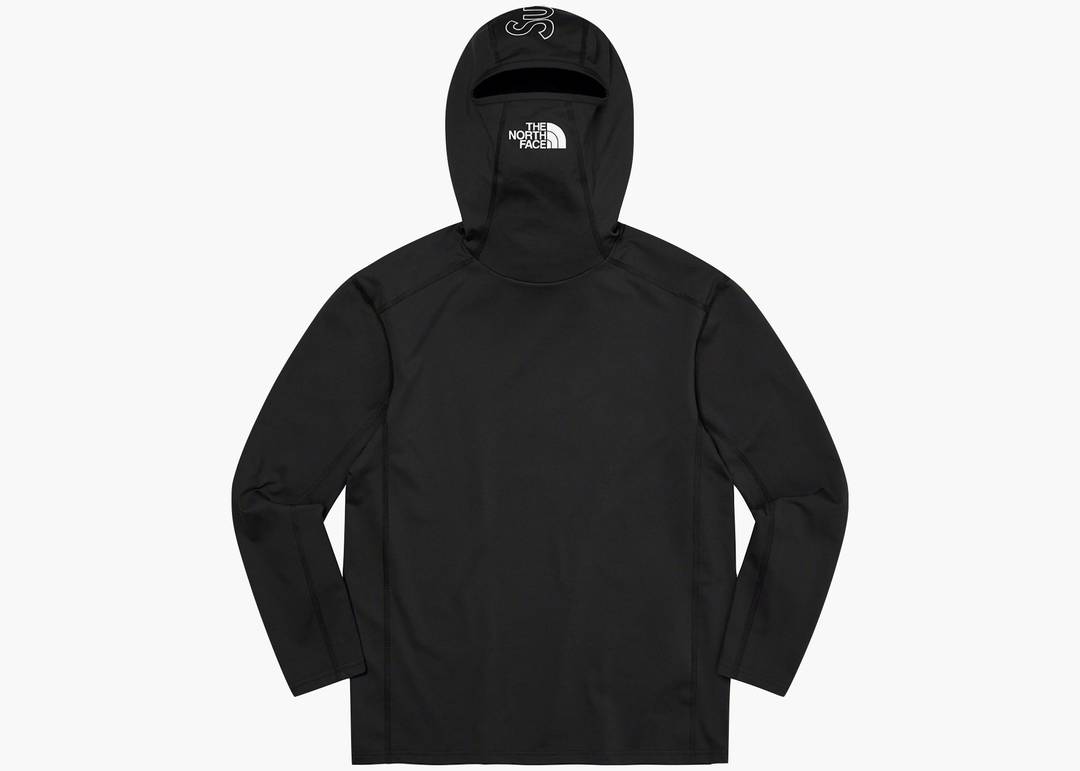 Supreme The North Face Base Layer L/S Top Black | Hype Clothinga