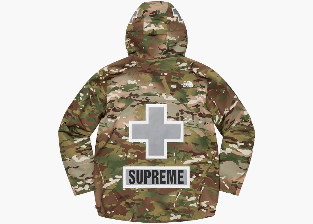 Travis Scott in the Supreme Camouflage Winter Jacket