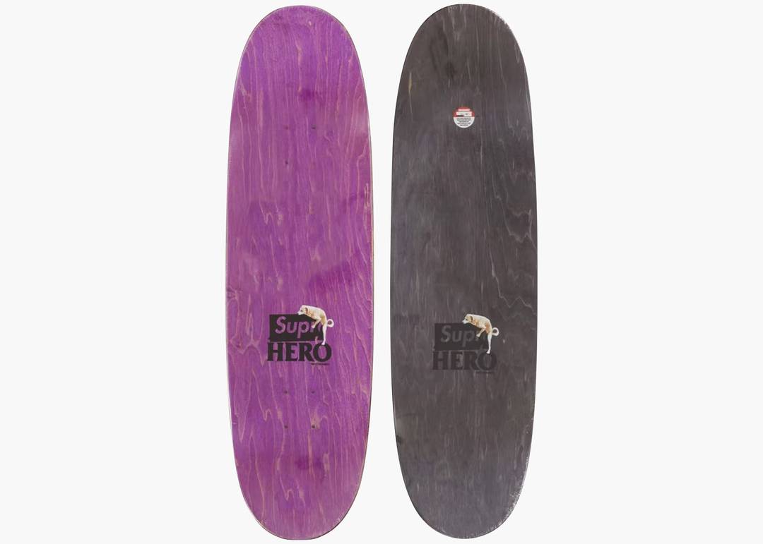 今季イチオシ Supreme ANTIHERO Curbs Skateboard Purple スケート