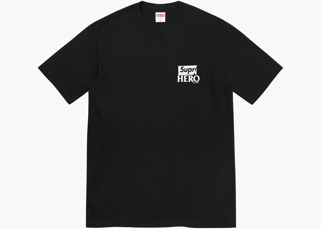 Supreme ANTIHERO Dog Tee Black | Hype Clothinga