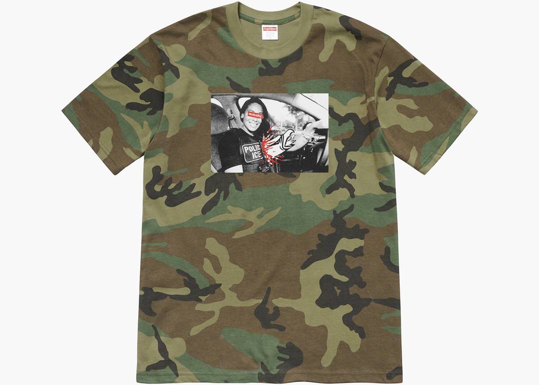 Supreme Antihero Ice Tee T-shirt Light Woodland Camo