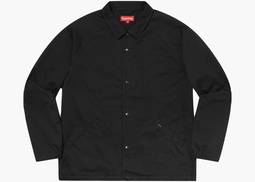 Supreme Antihero Snap Front Twill Jacket Black