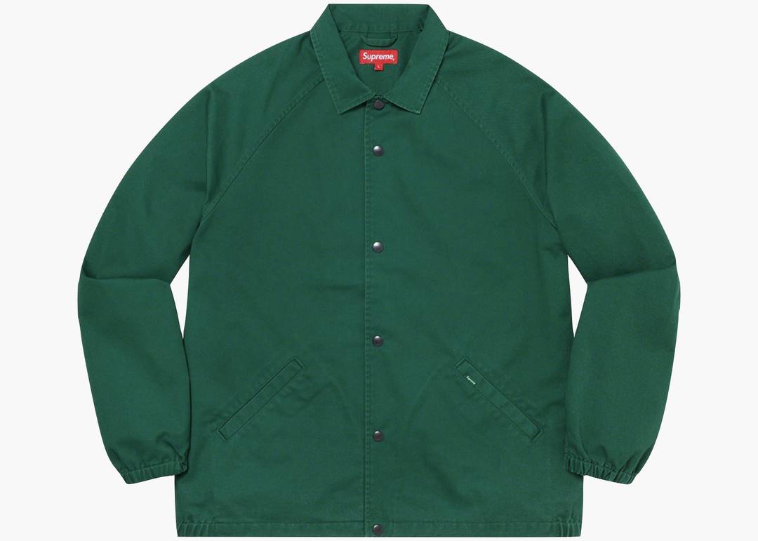 Supreme Antihero Snap Front Twill Jacket Dark Green