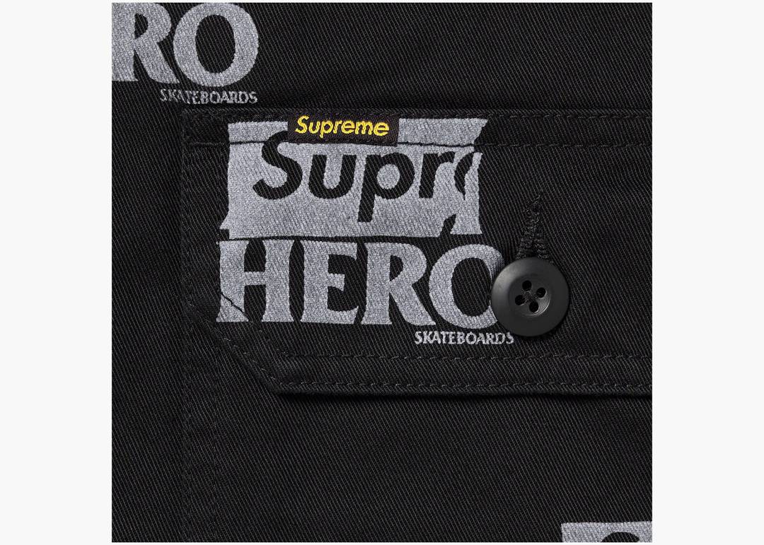 Supreme ANTIHERO Work Jacket Black | Hype Clothinga