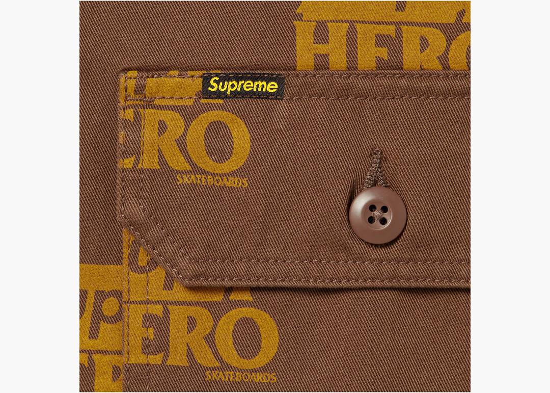Supreme ANTIHERO Work Jacket Brown | Hype Clothinga Supreme ANTIHERO Work Jacket Brown | Hype Clothinga