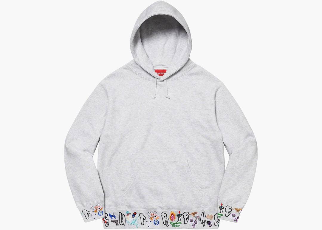Supreme AOI Icons Hooded Sweatshirt L