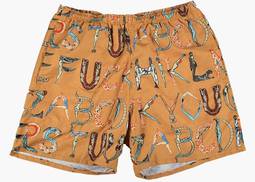 Supreme Alphabet Water Short Orange | Hype Clothinga