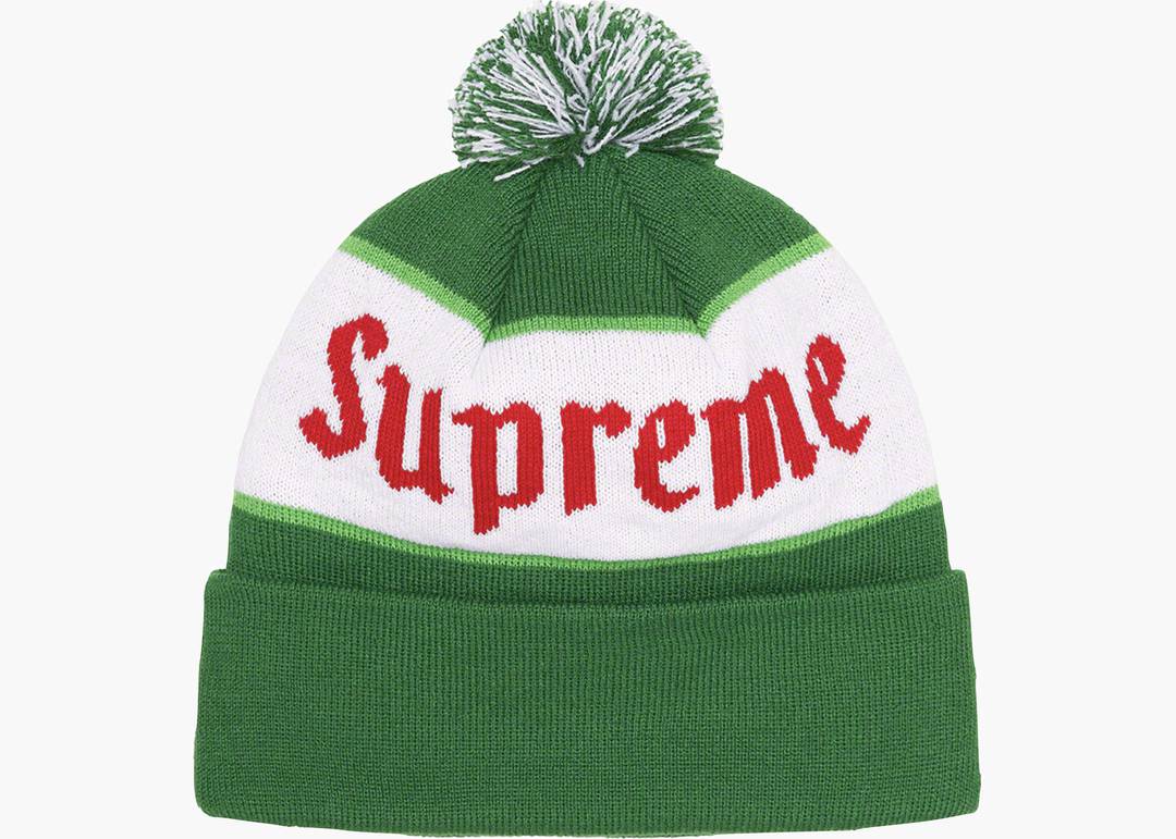 Supreme Alpine Beanie (FW22) Green | Hype Clothinga