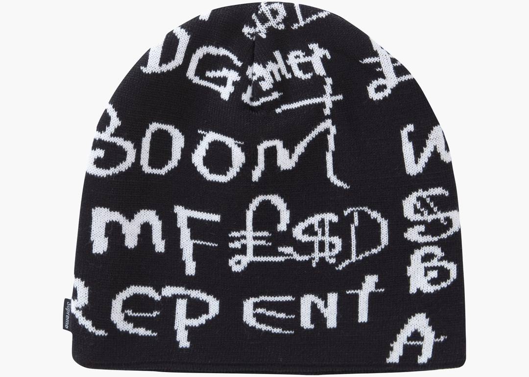 帽子シュプリーム　Black Ark Beanie