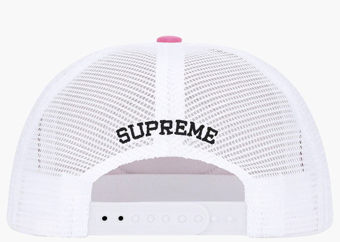 Supreme Authorized Mesh Back 5-Panel Pink | Hype Clothinga