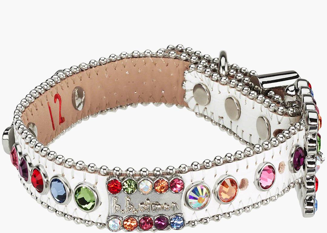 Supreme B.B. Simon Studded Dog Collar SS 22 - Size 8 - 100% Authentic