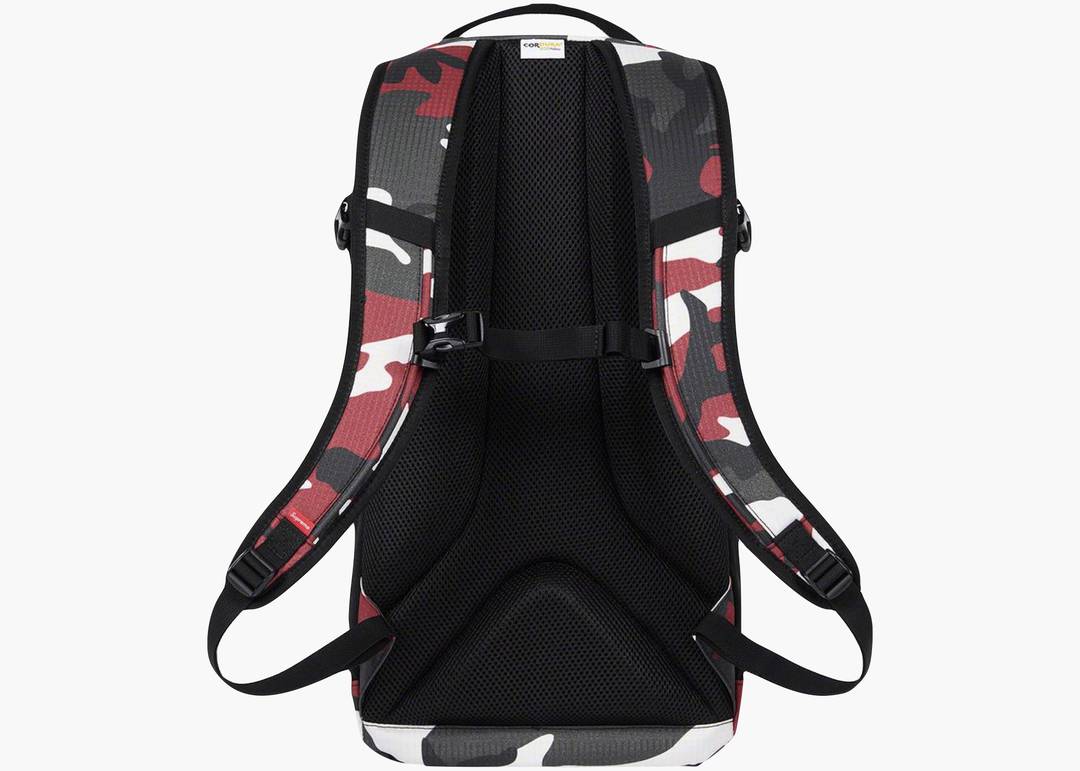 Buy Supreme Backpack 'Red Camo' - SS21B9 RED CAMO