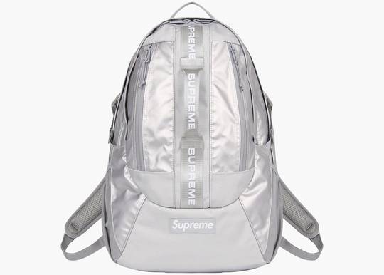 Supreme Backpack (FW22) Silver | Hype Clothinga